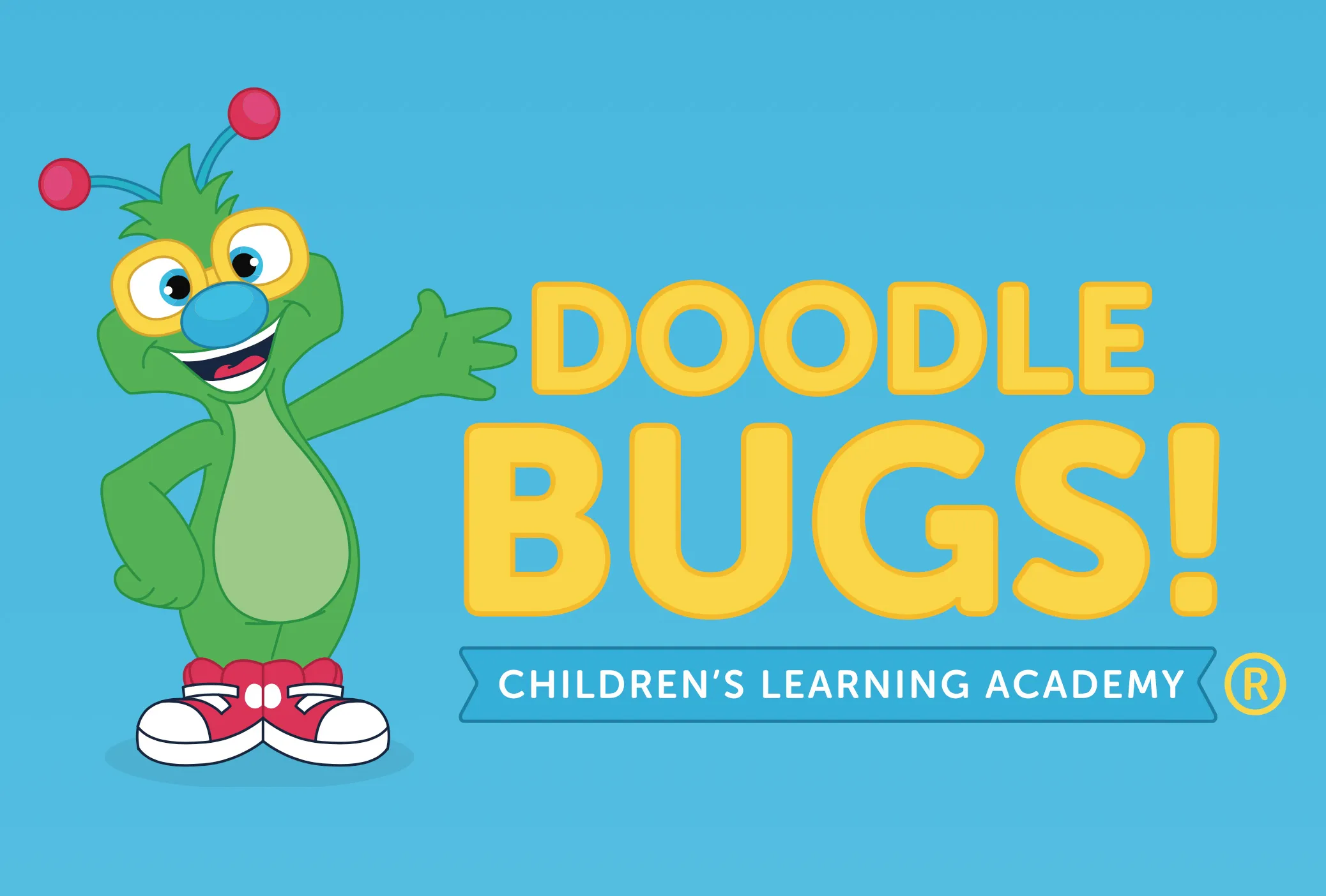 Doodle Bugs Childcare Logo Design Alternate | Childcare Branding