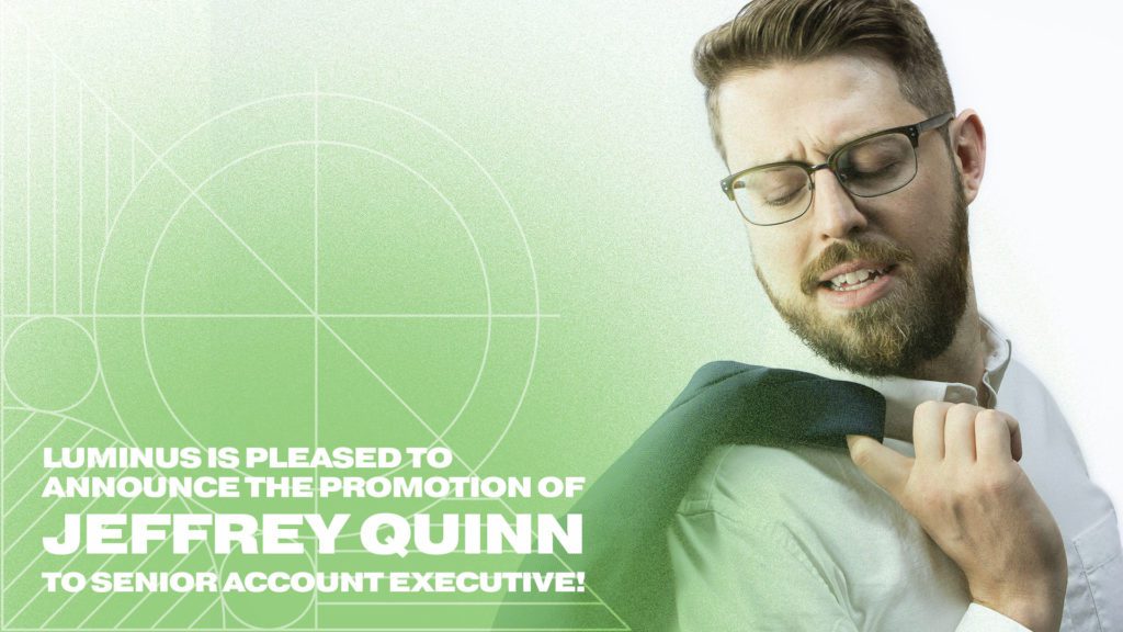 Jeffrey Quinn - Sr. Account Executive Promotion