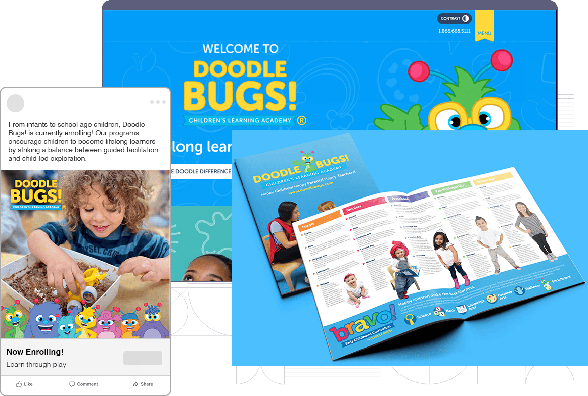 Child Care Digital Marketing | Child Care Digital Agency | Child Care Web Design | Child Care Graphic Design | Digital Marketing Case Studies