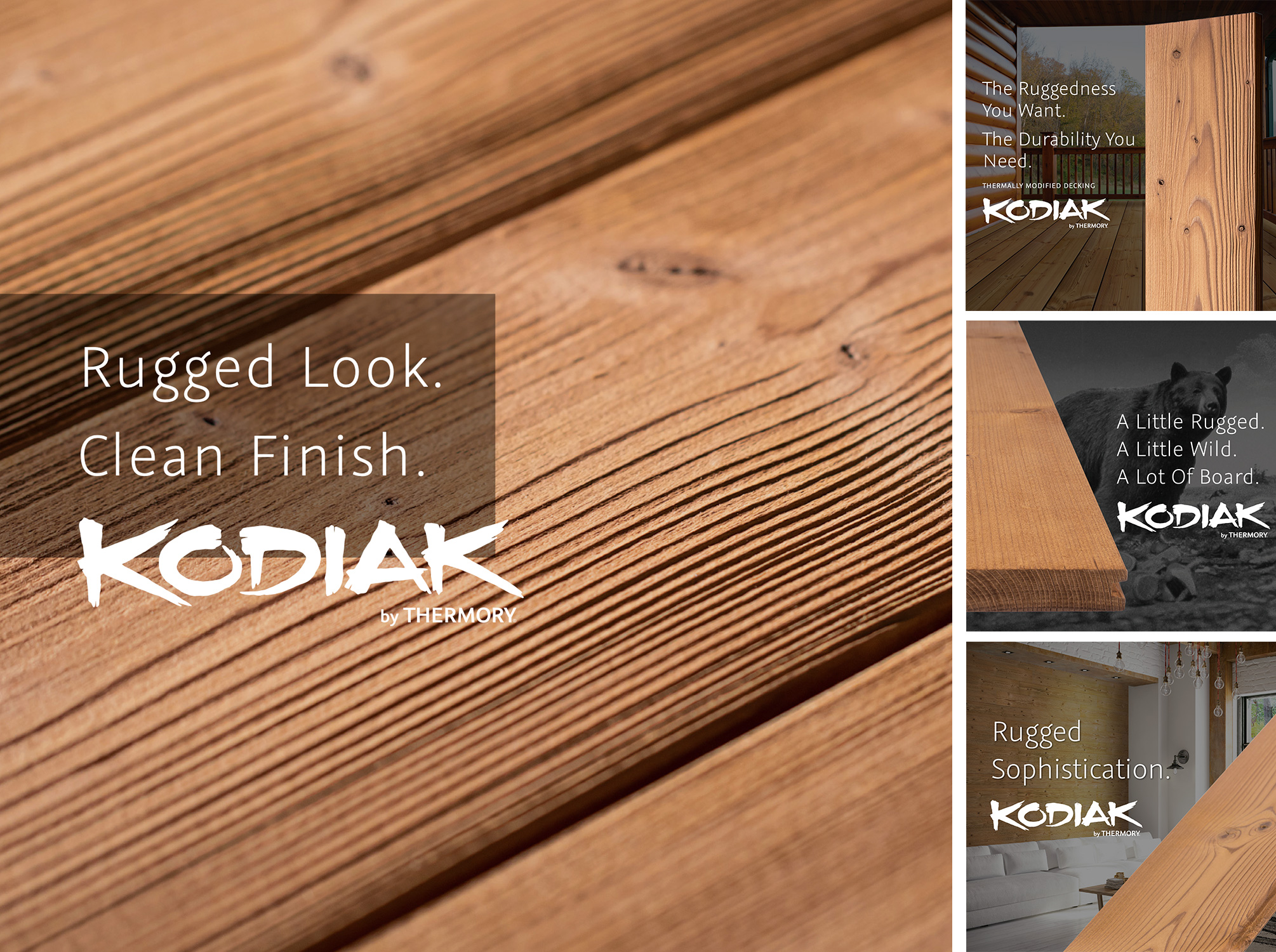 Building Materials Digital Marketing Campaign | Building Materials Marketing | Thermory Kodiak Digital Campaign | Social Media Advertising