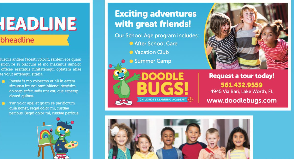 Doodle Bugs Childcare Brand Identity Design | Childcare Branding