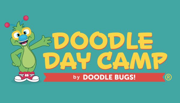 Doodle Day Camp Childcare Logo Design Alternate | Day Camp Logo Design | Day Camp Branding