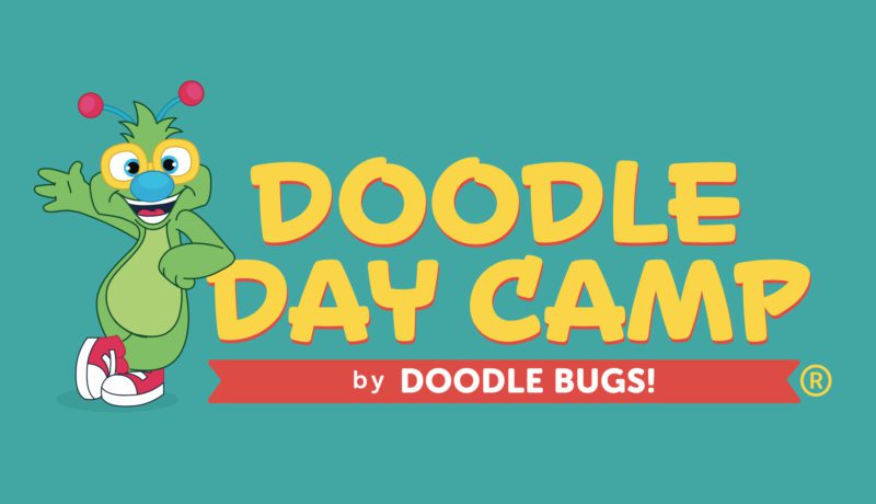 Doodle Day Camp Childcare Logo Design | Day Camp Logo Design | Day Camp Branding