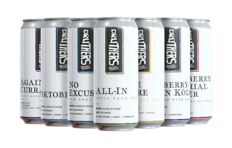 Druthers Beer Can Design | Beer Label Design | Brewery Packaging Design