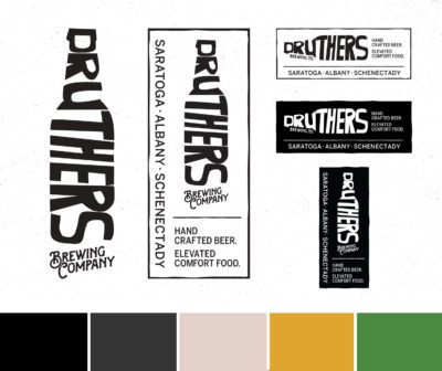 Druthers Brewery Brand Identity Design | Brewery Branding | Brewery Design
