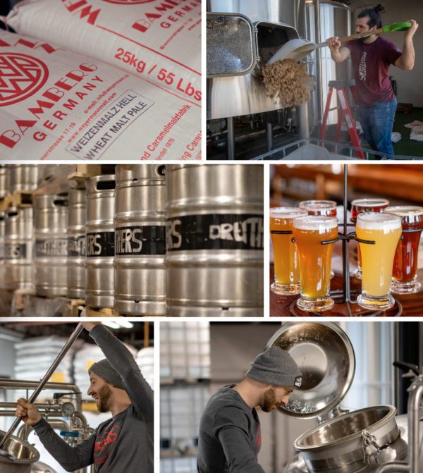 Druthers Brewery Brand Identity Photography | Brewery Branding | Brewery Design