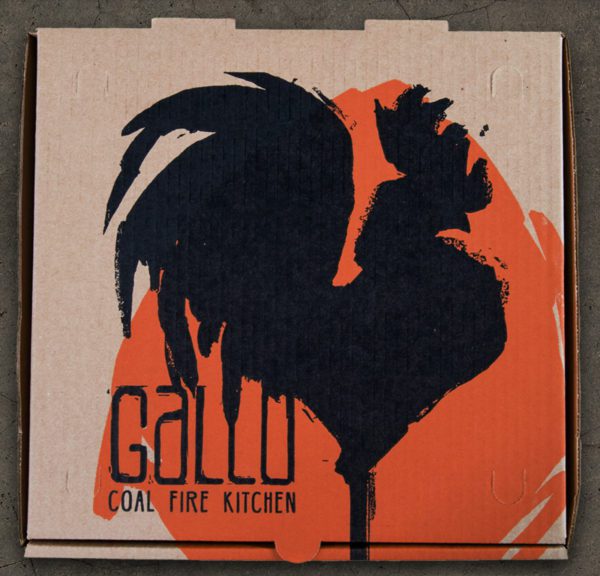 Gallo Pizza Box Logo Design | Restaurant Graphic Design | Restaurant Branding