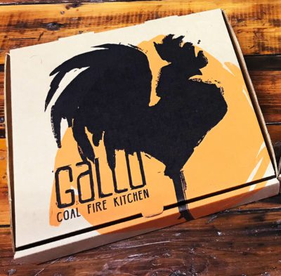 Gallo Coal Fire Pizza Box Design | Pizza Box Graphic Design | Pizza Packaging Design