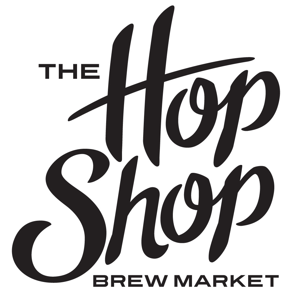 The Hop Shop Brew Market Logo Design | Retail Logo Design | Beer Shop Logo Design | Branding