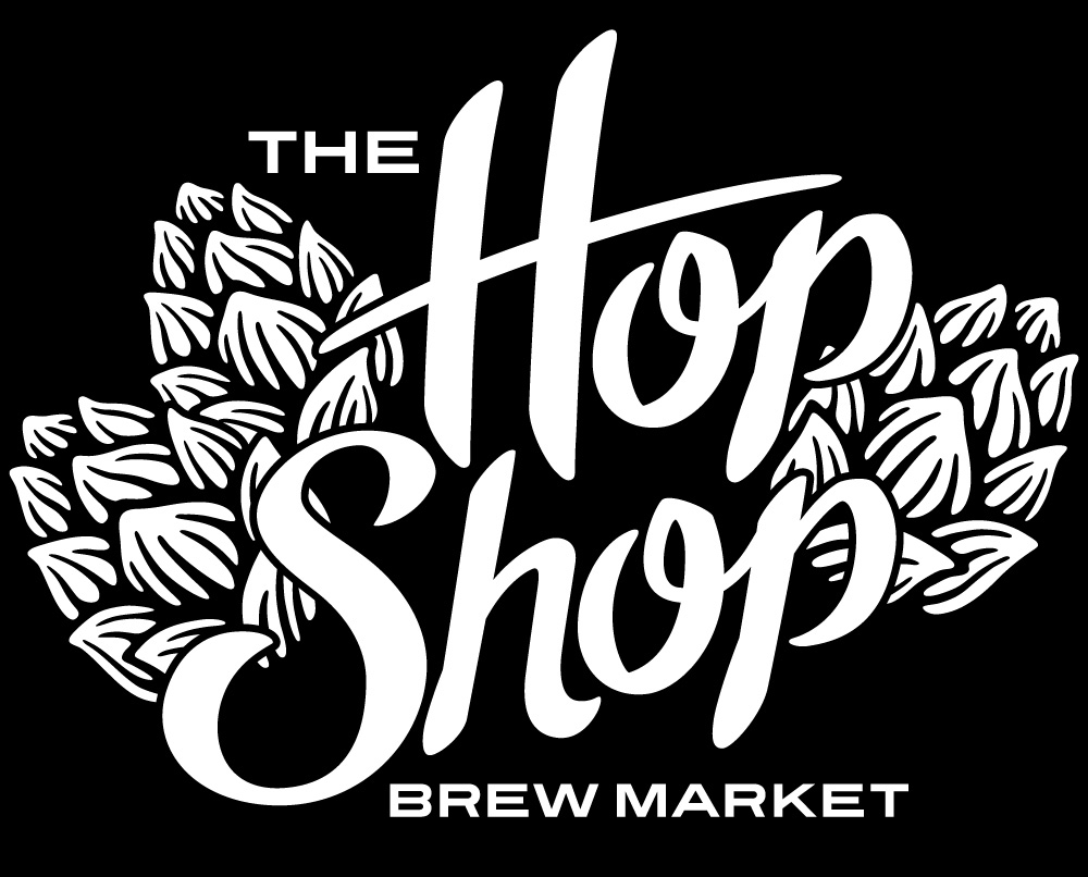 The Hop Shop Brew Market Logo Design | Retail Logo Design | Beer Shop Logo Design | Branding