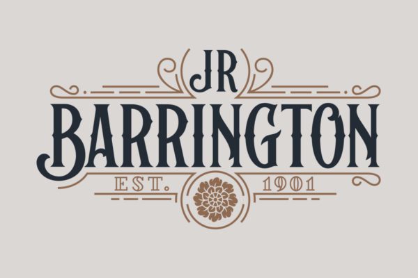 JR Barrington Building Logo Design Alternate | Real Estate Branding | Property Branding