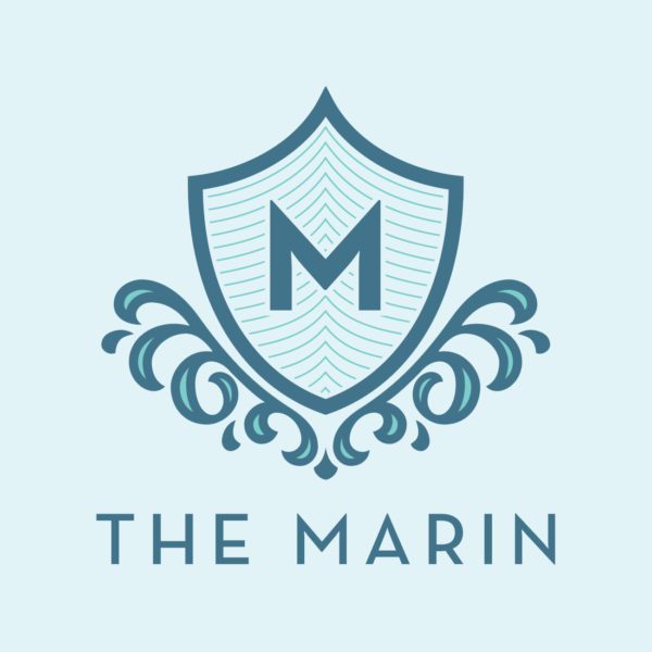 The Marin Logo Design Alternate | Real Estate Logo Design | Real Estate Branding | Property Branding