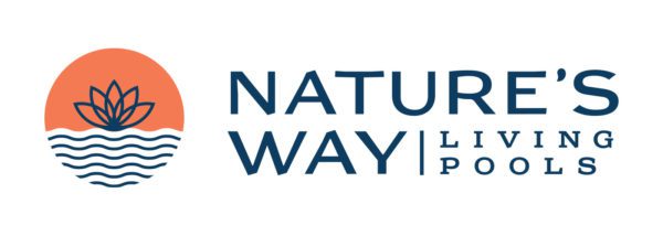 Nature's Way Living Pools Logo Design Alternate | Home Services Logo Design | Construction Logo Design