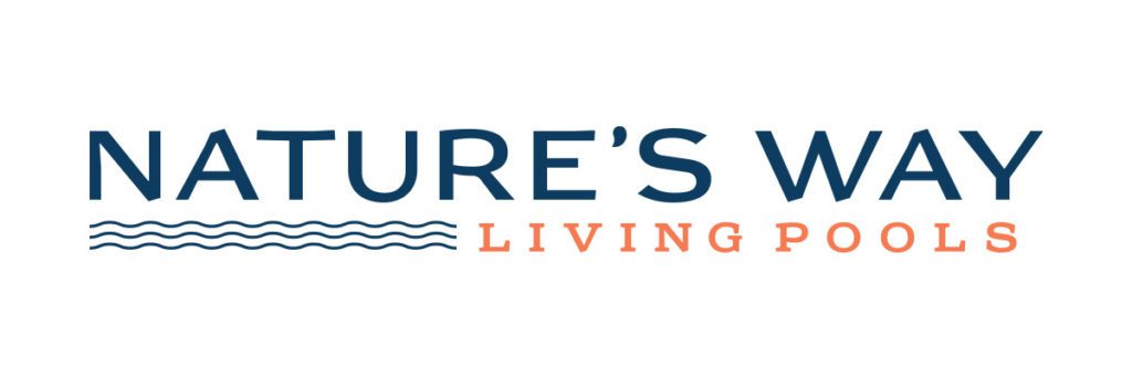 Nature's Way Living Pools Logo Design Alternate | Home Services Logo Design | Construction Logo Design