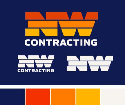 NW Contracting Brand Identity Design | Construction Branding