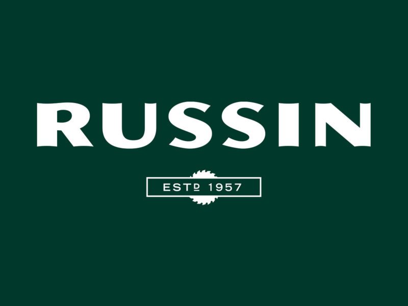 Russin Logo Design | Building Materials Logo Design | Building Materials Branding