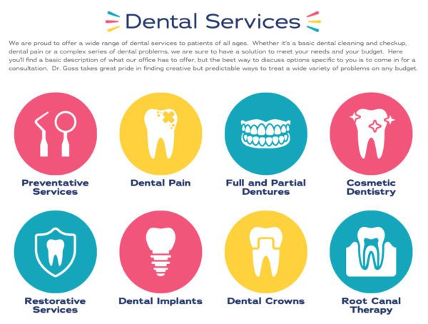 Salt City Smiles Services Module | Dentistry Web Design | Dentist Website