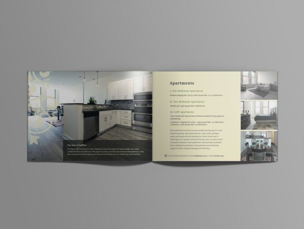 The Glenny Real Estate Brochure Design Layout | Real Estate Graphic Design | Property Brochure Design