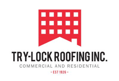 Try-Lock Roofing Logo Design | Home Services Logo Design | Roofing Company Branding