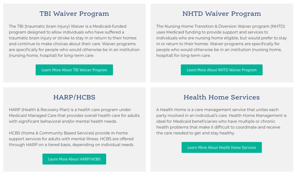Venture Forthe Website Info Grid Module | Healthcare Web Design