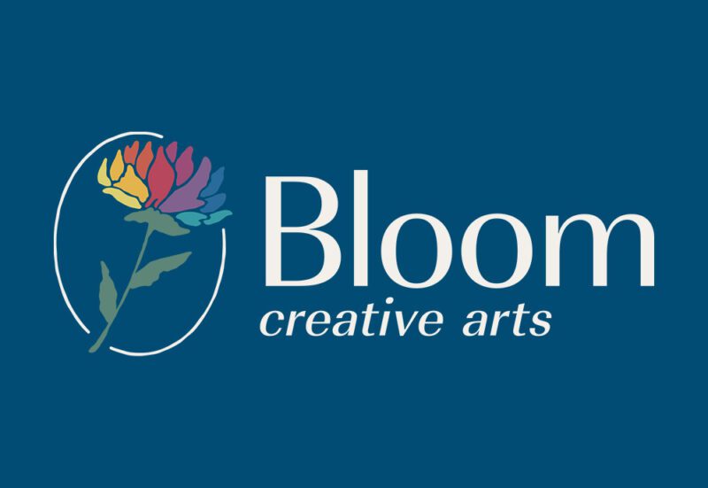 Bloom Creative Arts Child Care Logo Design | Child Care Branding