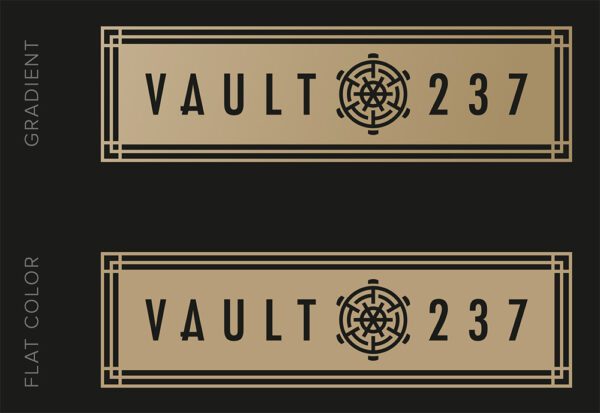 Vault @ 237 Logo Design | Restaurant Branding | Restaurant Logo Design
