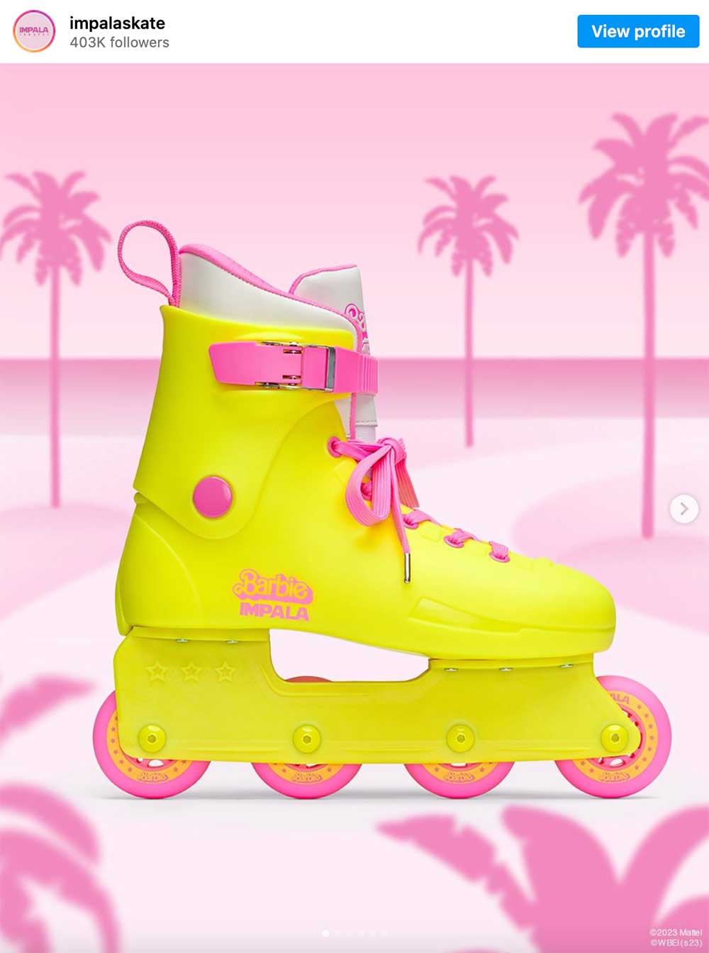 Barbie x Impala Skate Collaboration