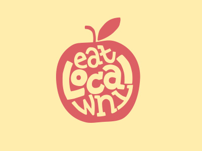 Eat Local WNY Logo Design | Campaign Logo Design | Campaign Branding