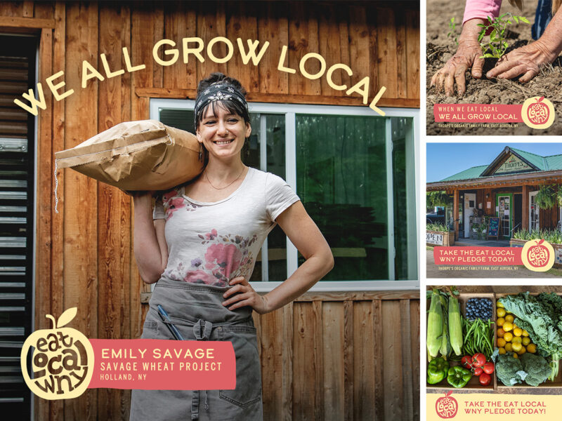 Eat Local WNY | Digital Marketing Campaign | Creative Campaign Design