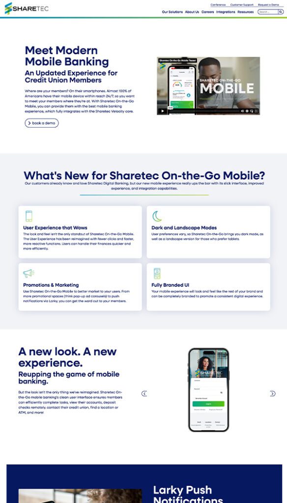 Sharetec Website | Financial WordPress Web Design | Buffalo NY Web Design | WordPress Website Design