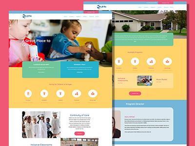 Care-A-Lot Child Care Web Design