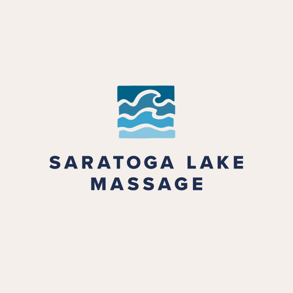 Saratoga Lake Massage Logo Design