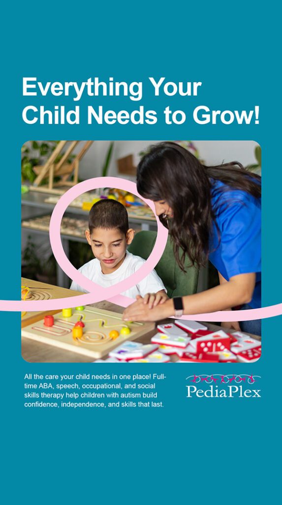 PediaPlex Social Media Campaign Ad | Healthcare Digital Marketing | ABA Therapy Social Media Marketing
